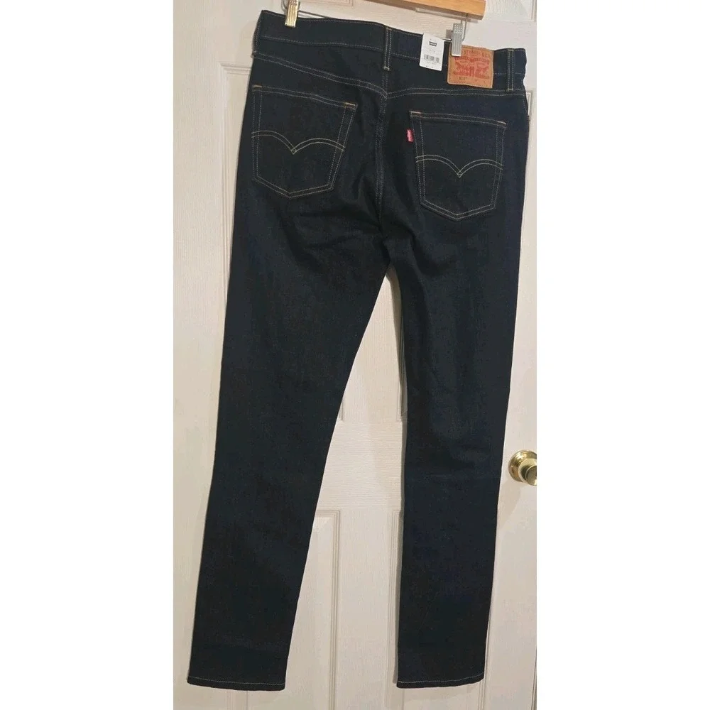 Levi's 511 Slim Jeans 36x38 Mens Stretch Sits Below Waist Slim Throughout NEW